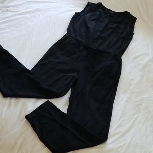 Loft Black Jumpsuit Size Small